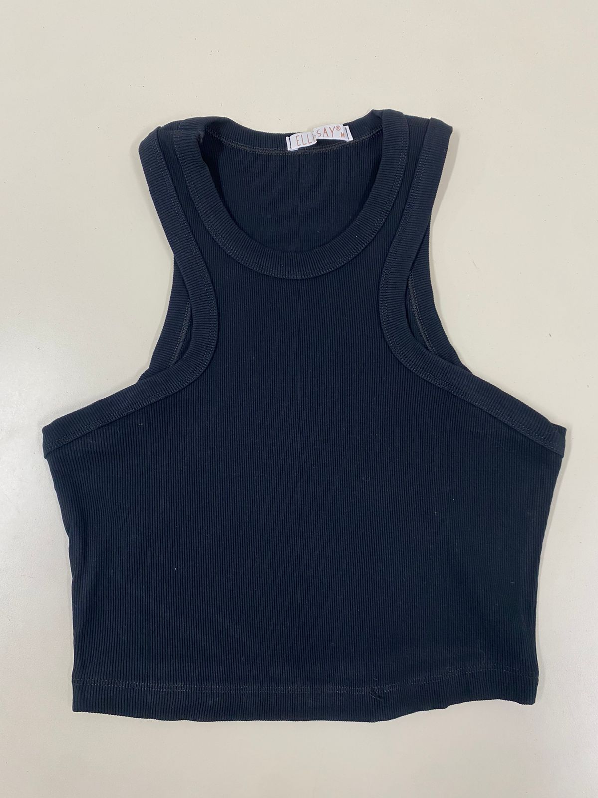 Blusa Cropped Regata Lisa Feminino 050.04.0004
