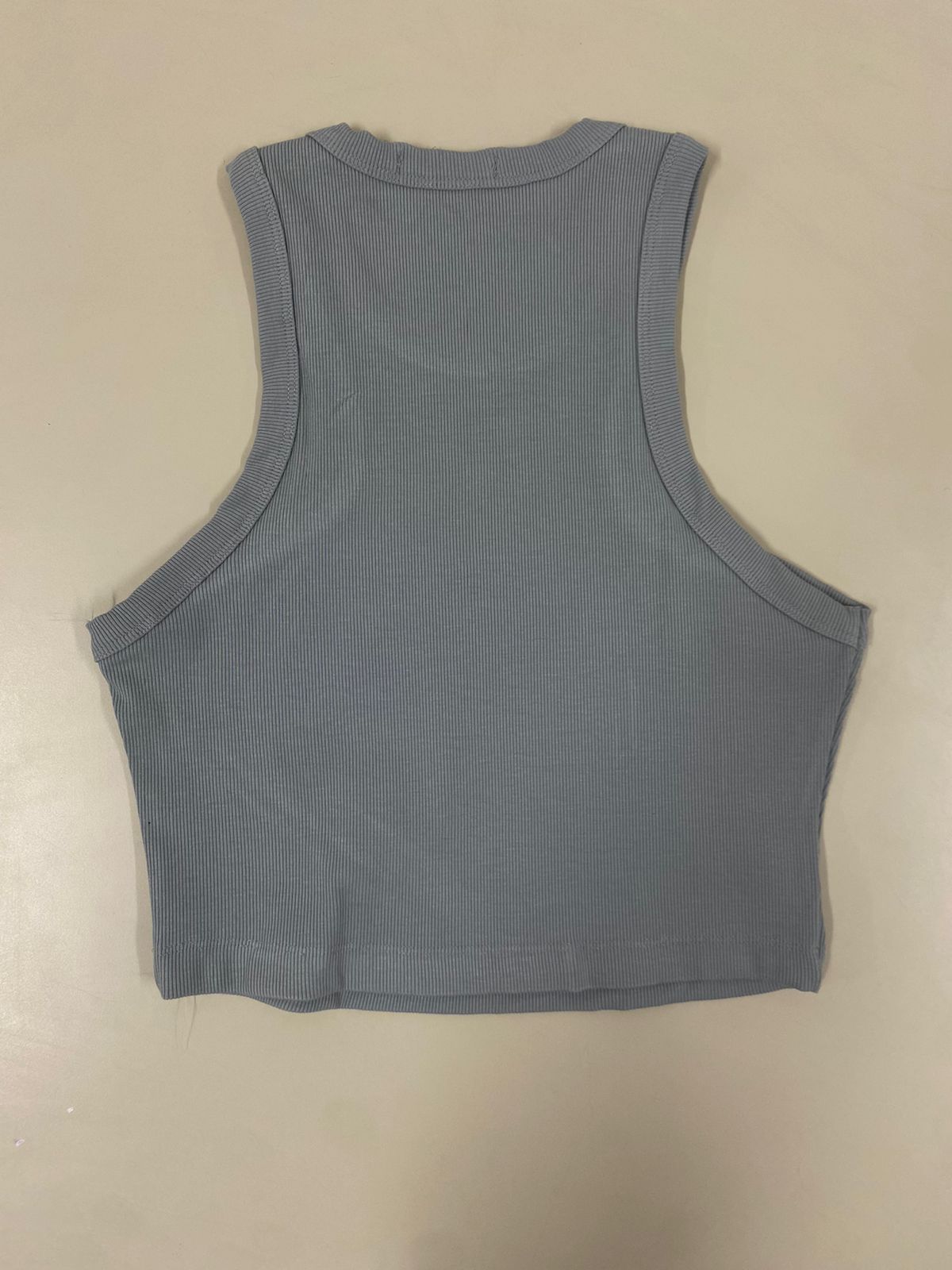 Blusa Cropped Regata Lisa Feminino 050.04.0004