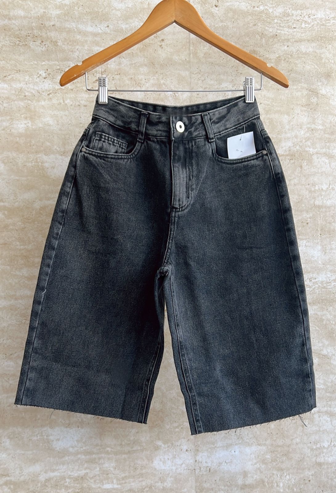 Bermuda Jorts Barra a Fio Jeans Feminino - 018.09.0007