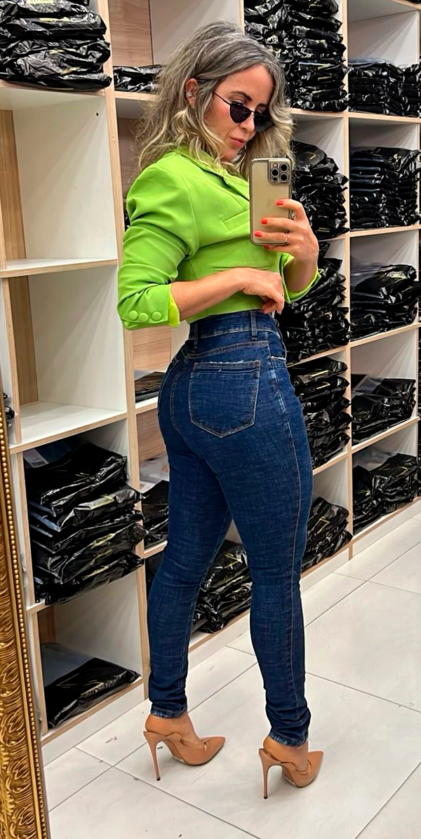 Calça Skinny Jeans Feminino - 013.05.0589