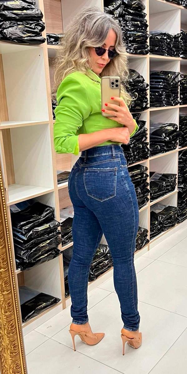 Calça Skinny Jeans Feminino - 013.05.0589