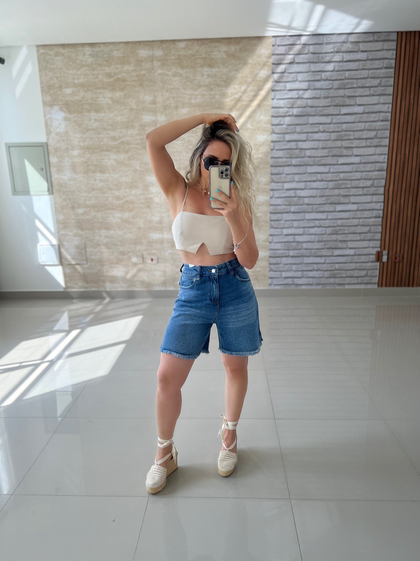 Bermuda Confort Jeans Feminino - 018.08.0019