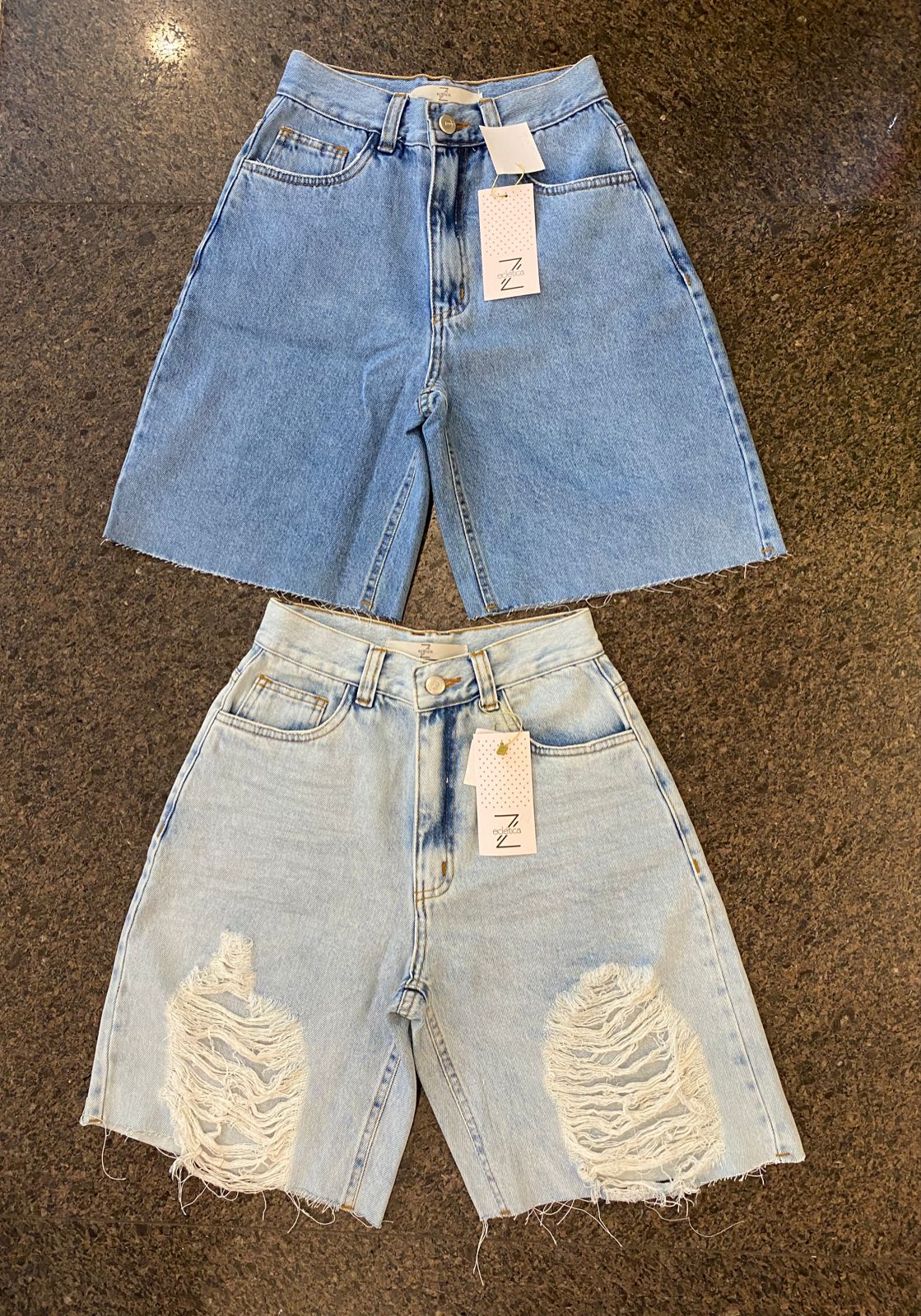 Bermuda Basic Jeans Feminino - 018.01.0001