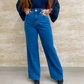 Calça Wide Leg Jeans Feminino 013.42.0076