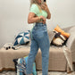 Calça Mom Barra Fio Jeans Feminino - 013.22.0091