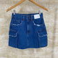 Saia Cargo Jeans Feminino - 001.29.0002