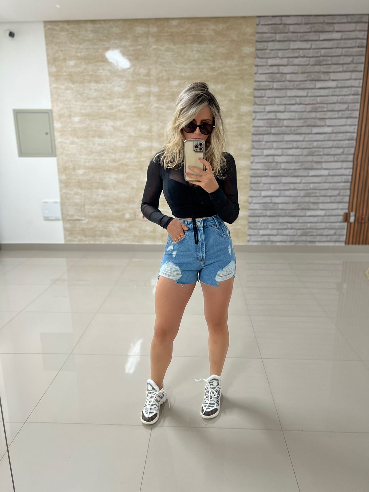 Shorts Mom Jeans Feminino 005.25.0008