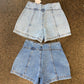 Shorts Com Pence Jeans Feminino - 05.28.0001