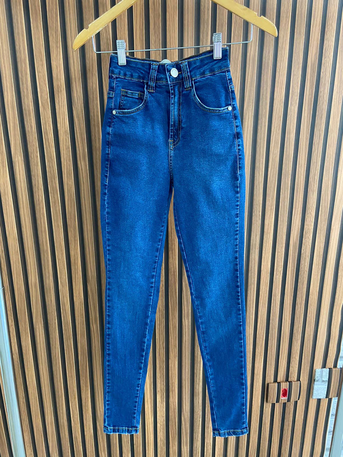 Calça Skinny Básica Jeans Feminino - 013.05.0573